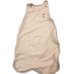 Woolino Pink and White Sleep Sack, Size 2-24 Months READ DESCRIPTION